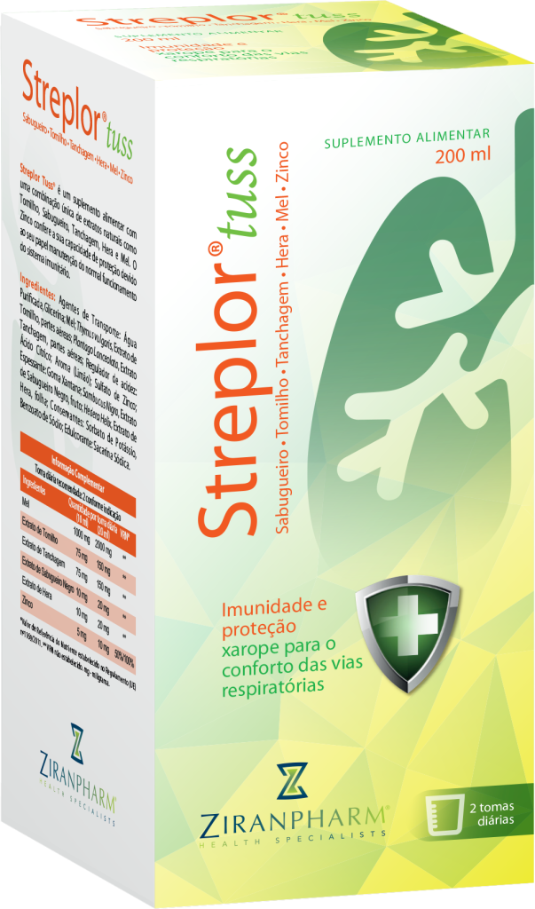 Embalagem Streplor®Tuss