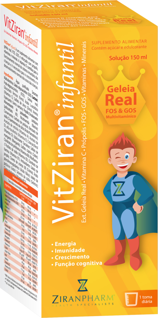 Embalagem VitZiran®infantil